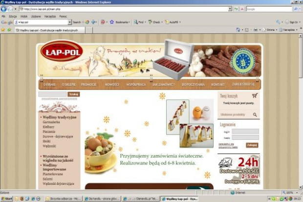 Sklep mięsny wybrał promocję na Allegro