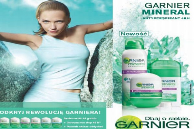 Garnier wprowadza nowy dezodorant