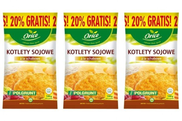 Orico odświeża opakowania kotletów sojowych