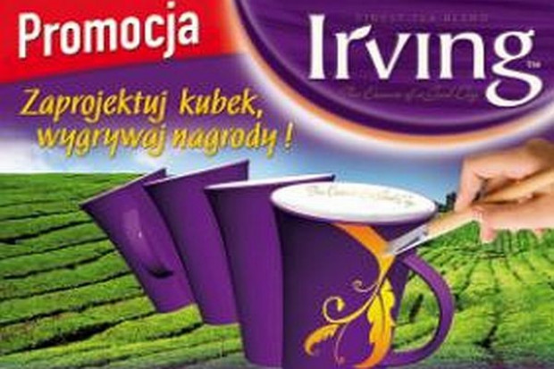 Herbaty Irving wsparte reklamą