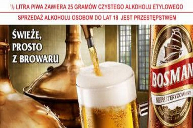 Bosman Niepasteryzowany - nowy wariant piwa w sprzedaży
