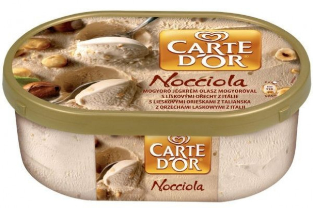 Lody od Algidy z bakaliami premium