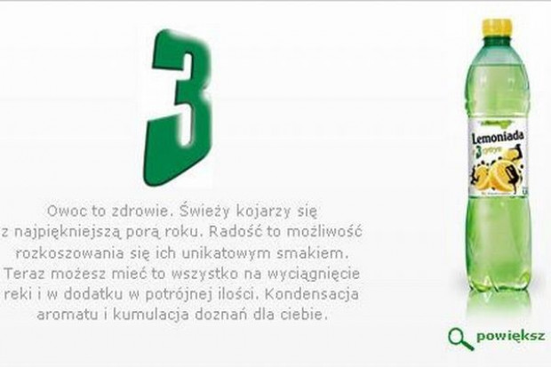 Zbyszko promuje lemoniadę w telewizji