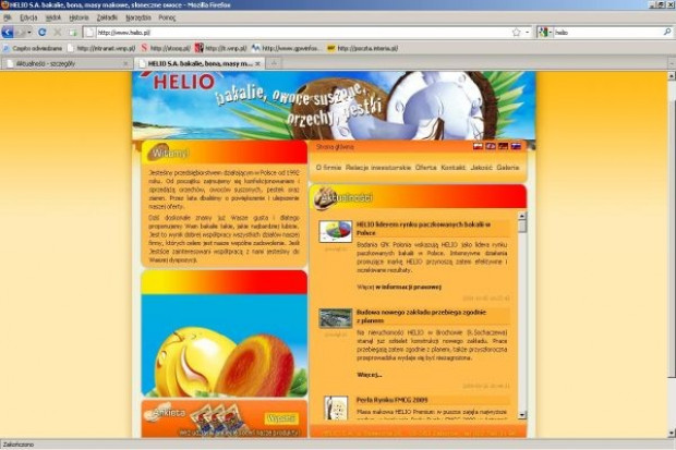 Helio reklamuje masę makową