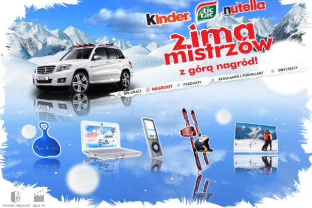 Ferrero nagrodami zachęca do zakupów słodyczy