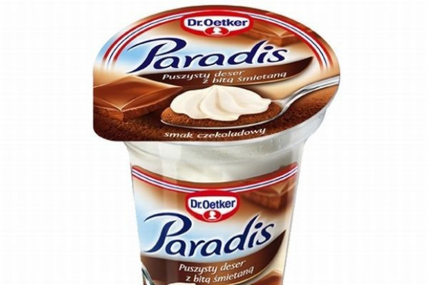 Paradis - deser z bitą śmietaną