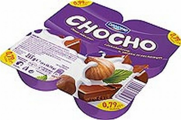 Danone reklamuje nową markę Danone Chocho