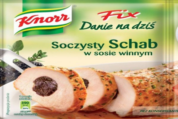 Fixy Knorr: Soczysty Schab w sosie winnym i Soczysty Kurczak po cygańsku