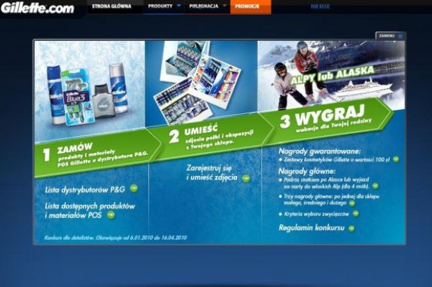 Gillette zabierze detalistów w rejs wokół Alaski