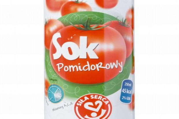 Sok pomidorowy Siła Serca od Dawtony