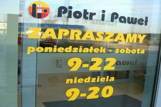 Rosną obroty Piotra i Pawła, w sieci już 72 sklepy