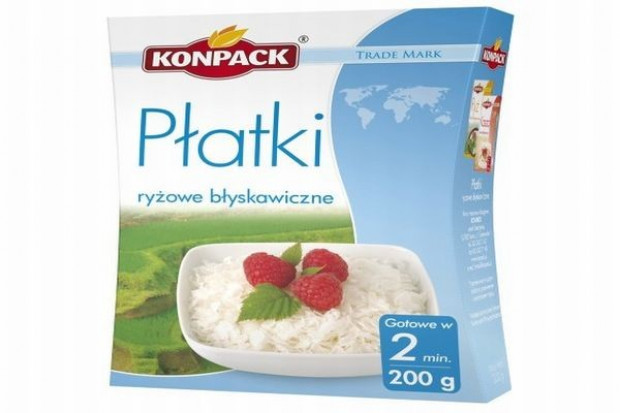 Płatki ryżowe błyskawiczne Fit`s od Konpacka