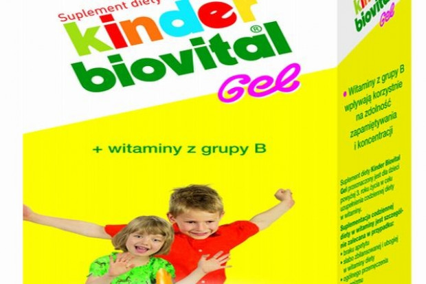 Kinder Biovital Gel - na zdolność zapamiętywania i koncentrację