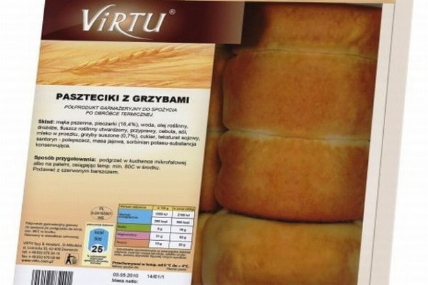 Paszteciki z grzybami Virtu
