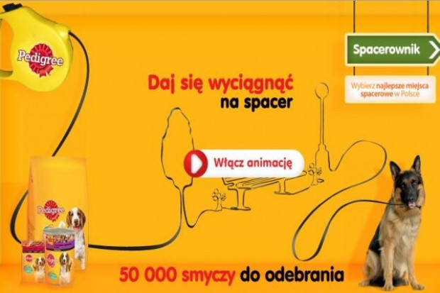 Pedigree rozda 50 tysięcy smyczy