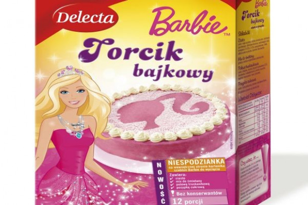 Różowe ciasta z Barbie od Delecty