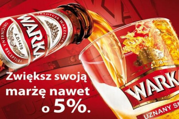 Warka ma przynieść detalistom dodatkowe 5 proc. zysku