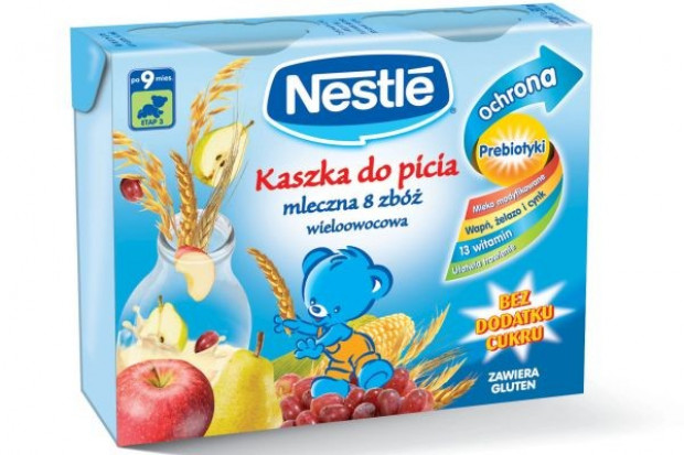 Nowe kaszki do picia Nestle