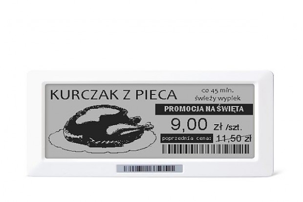 Uniscale oferuje etykiety elektroniczne