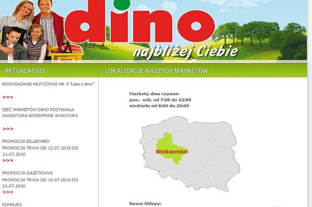 Dino utrzymuje tempo otwarć nowych placówek
