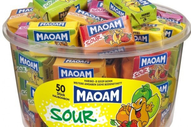 Nowe superkwaśne gumy Maoam Sour