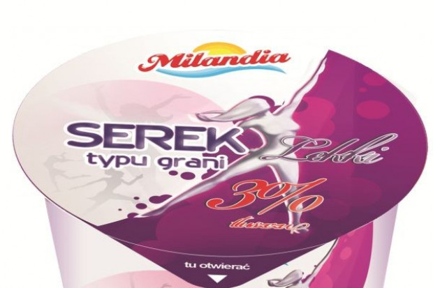 Nowość Milandii – Serek Lekki typu grani