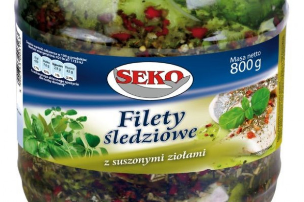 Filety śledziowe z ziołami od Seko