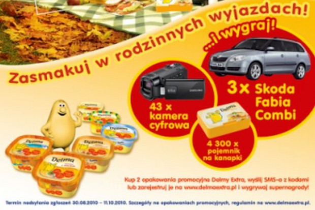 Promocja konsumencka margaryny Delma Extra