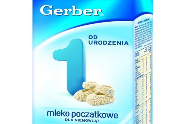 Nowe mleko modyfikowane Gerber