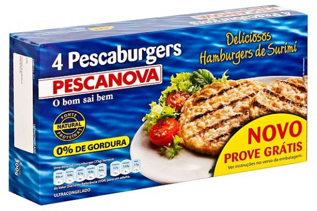 PESCAburgery surimi w ofercie PESCANOVA