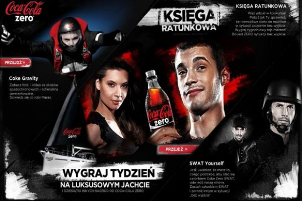 W kampanii Coca-Coli Zero można popłynąć na Karaiby