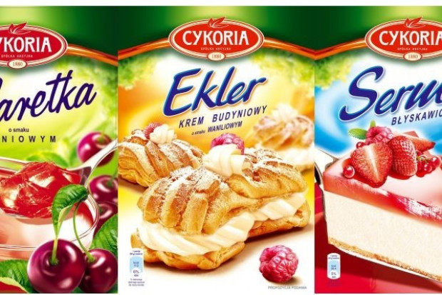 Galaretki, ciasta i kremy od Cykorii