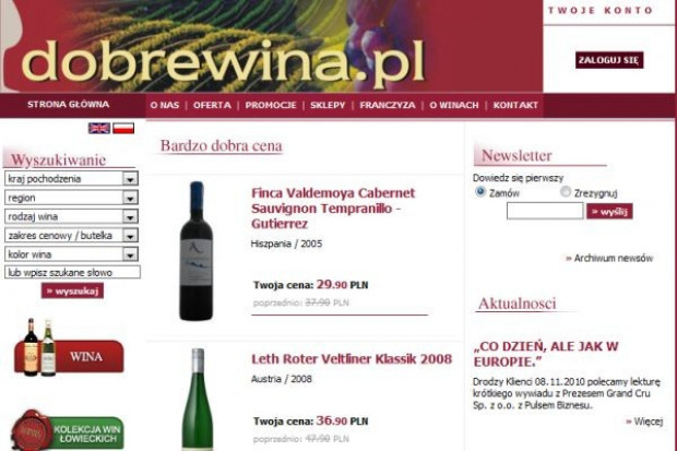 Dobrewina.pl chcą pozyskać z New Connect 1,5 mln zł na rozwój sieci
