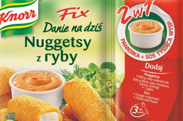 Nuggetsy z dipem od marki Knorr