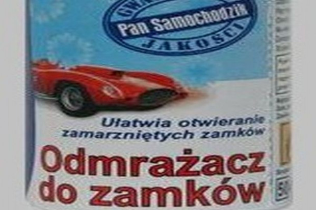 Odmrażacz do zamków w aerozolu