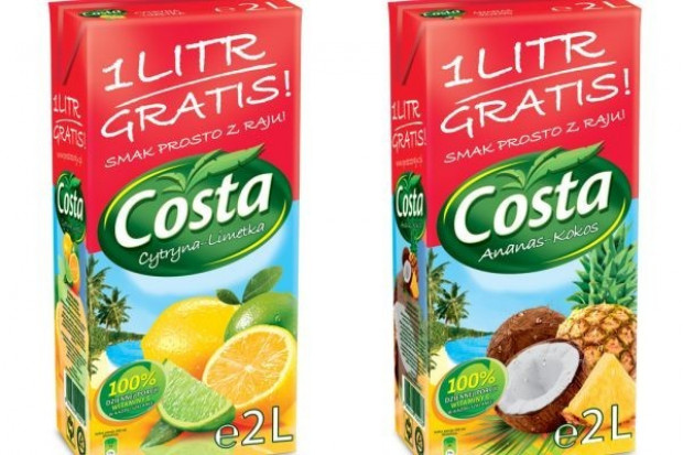 Tropikalne smaki pod marką Costa