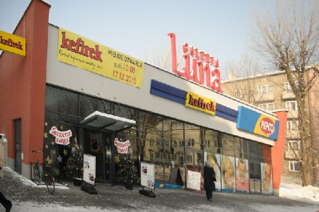 Kefirek zamiast Deliketesów Centrum w galerii Luna