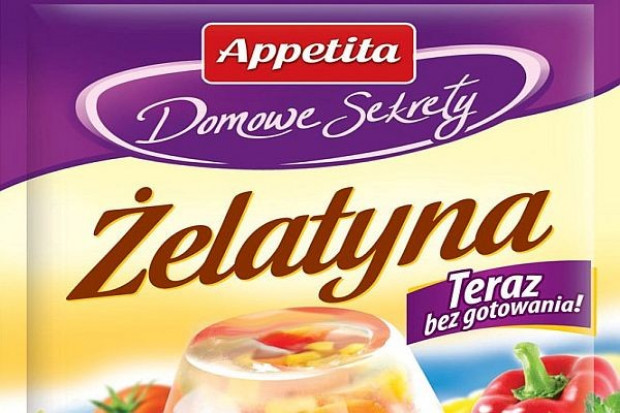 Nowe opakowania i receptura Żelatyny Appetity