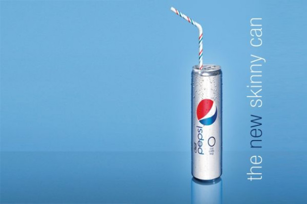 Pepsi Light w odchudzonym opakowaniu