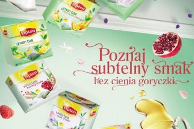 Kampania reklamowa wspiera nowe linie herbat Lipton
