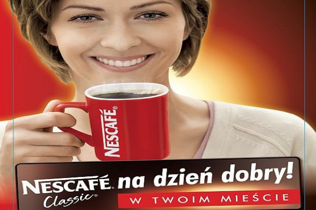 Nestle promuje kawę Nescafe Classic