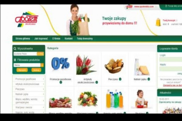 Społem Bielsko-Biała otworzyła sklep internetowy