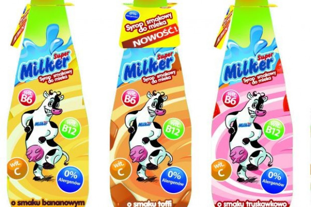 SuperMilker - syrop, który zmienia smak mleka