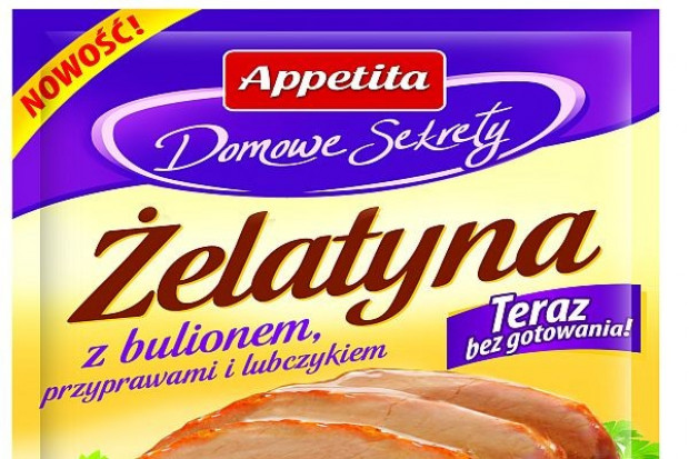 Żelatyna z bulionem, przyprawami i lubczykiem od Appetity