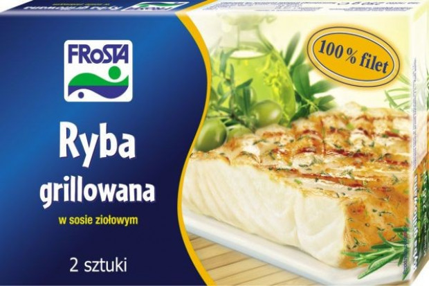 Bukiet warzyw z rybą grillowaną w sosie ziołowym od Frosty
