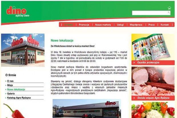 Dino w ciągu 4 lat uruchomi 300 placówek
