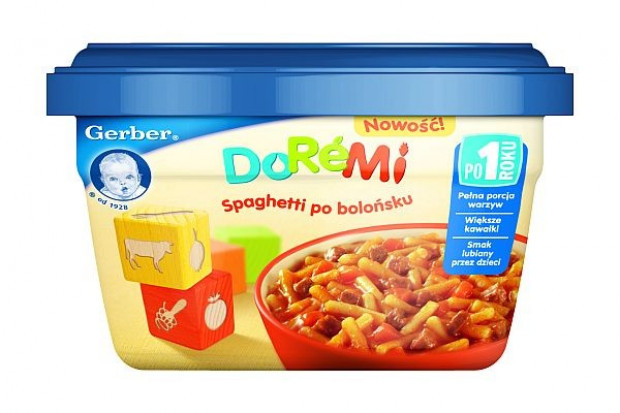 Nestle wprowadza posiłki DoReMi
