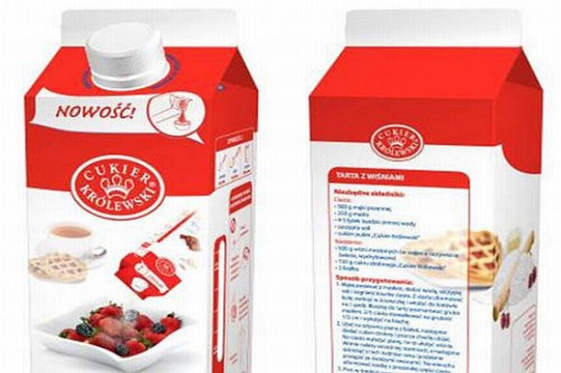 Cukier Królewski pokaże zalety nowego opakowania