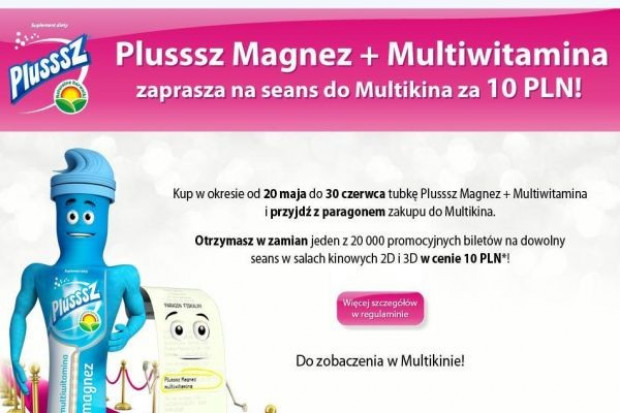 Plusssz rozdaje bilety do Multikina