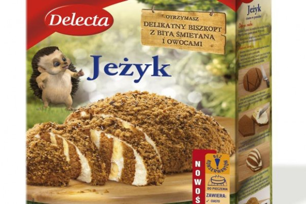 Słodki Jeżyk – nowe ciasto od Delecty